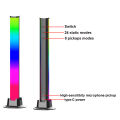 LED Pickup Light RGB Sound Control Symphony Lamp App Control Music Rhythm Lights Ambient LED Lamp Bar TV computer Desktop Light. 