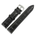 【ZIME】16mm 20mm 22mm Soft Genuine Leather Vintage Sweatband Watch Band Strap Wrist Watchband Sports Belt. 