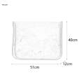 Salon Chair Back Cover Waterproof Clear for Beauty Center Barbershop Salon L. 