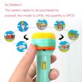 【Hot】 Kids Toys For Girls Baby Sleeping Light Up Toys Cute Cartoon Story Book Flashlight Projector Torch Lamp Early Education Toy. 