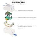 Digital Electric Energy Meter Single Phase DIN Rail Electricity Meter One Phase Two Wire Multifunction Electrical Meter. 