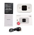 Display 4G Slim TurboPocket WiFi Router - Ultra-Fast 150Mbps Mobile Hotspot with 2100mAh Battery and SIM Slot Hotspot Wireless Modem. 