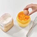 Egg Cooker Egg Yolk Separator Unique Egg White Yolk Filter Egg Steamer DIY Handmade Dessert Baking Kitchen Accessories Egg Tools. 