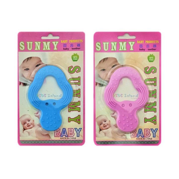 Sunmy Baby Teether - Soothing Silicone Teether | Baby Teeth Care Chewing Toy