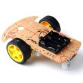 Smart Robot Car 2WD Chassis Kit with (2 Speed ​​Encoder + 2 Wheels + 2 Gear Motors + Battery Box & Fixing Parts) - Arduino / Other Micro Controllers. 
