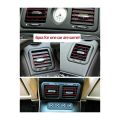 For Maserati Quattroporte GranCabrio GranTurismo Car Front Rear Air Conditioning AC Vent Grille Slider Clips Repair Kit. 