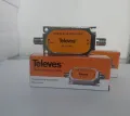 20dB Gain Satellite Inline Amplifier 950-2150MHZ Signal Amplifier Booster. 