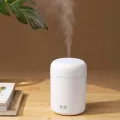 【BestGO】Portable 300ml Humidifier USB Ultrasonic Dazzle Cup Aroma Diffuser Cool Mist Maker Air Humidifier Purifier with LED colorful Light. 