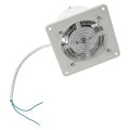 4 Inch 20W 220V High Speed Exhaust Fan Toilet Kitchen Bathroom Hanging Wall Window Glass Small Ventilator Extractor Exhaust Fans. 