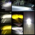 Mini Driving Light LED Projector Lens Motorcycle Headlight ATV Scooter for Auxiliary Spotlight Lamp. 