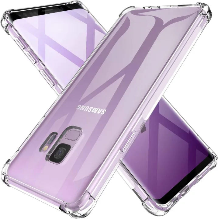 Samsung%20Galaxy%20S8/S8%20Plus/S9/S9%20Plus%20Transparent%20Shock%20Proof%20Case%20Clear%20TPU%20Back%20phone%20Cover%20-%20Image%202