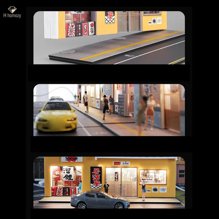 1/64%20Scenery%20Diorama%20Parking%20Lot%20Models%20Scenery%20Model%20Car%20Display%20-%20Image%205