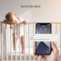 EZVIZ Smart Video Baby Monitor with Baby Crying and Activity Detection, Wireless Battery-Powered, Out-of-Crib Alerts, 1080P Baby Camera, Night Vision, Wire-Free Setup, 2-Way Talk,. 