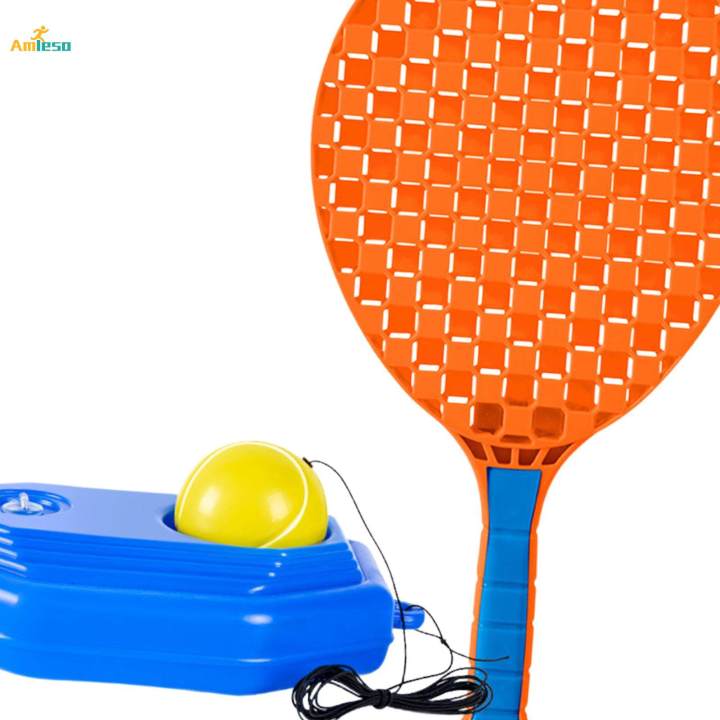 Tennis%20Trainer%20Ball%20with%20String%20Tennis%20Practice%20Rebounder%20Tennis%20Racket%20Durable%20Tool%20Tennis%20Solo%20Training%20for%20Park%20Home%20Gym%20Exercise%20-%20Image%202