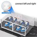 Shoebox With Lids Space-saving Shoe Holder Transparent Shoe Storage Plastic Shoe Organizer Stackable Shoe Boxes. 