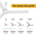 Atomberg Efficio Prime 1400mm Timeless BLDC Ceiling Fan with Remote | 5 star | High Air Delivery | LED Speed Indicator | Low Noise | Timeless Design with Power Saving | 3 Years Warranty. 