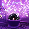 Rotating Night Light Projector Lamp Starry Star Master Sky Star Unicorn Children Kids Baby Sleep Romantic Led Projection table Lamp USB/AA Battery. 
