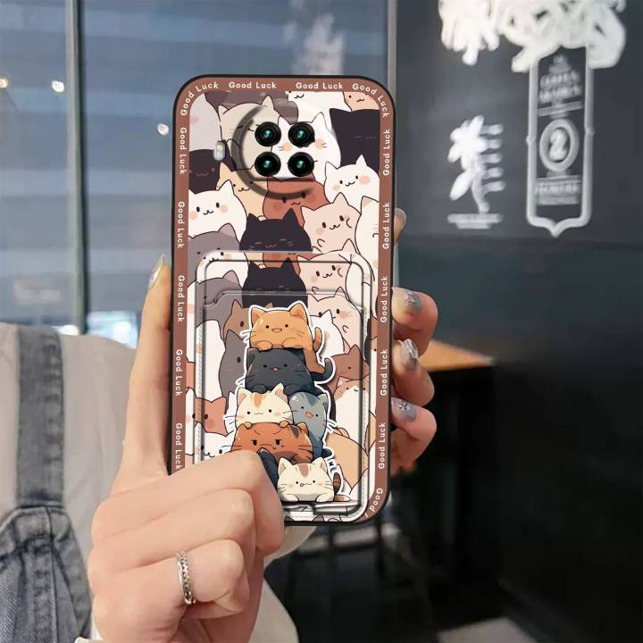 Waterproof%20Fashion%20Design%20Phone%20Case%20For%20Xiaomi%2010T%20Lite/Redmi%20Note9%20PRO%205G/10i%20protective%20Card%20slot%20Silicone%20Durable%20-%20Image%205