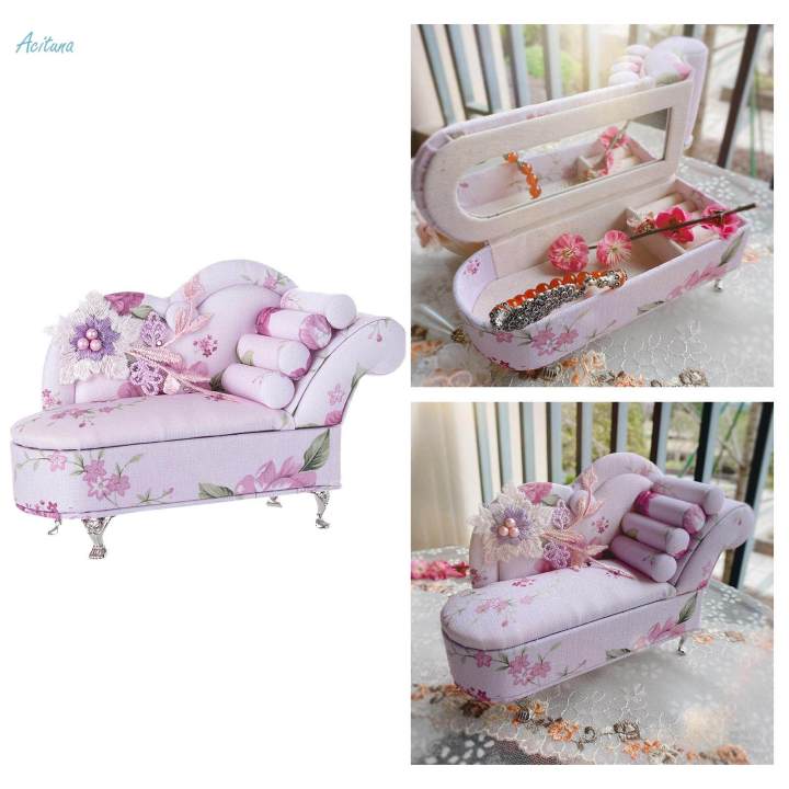 Sofa%20Jewelry%20Box%201/12%20Sofa%20Furniture%20Ornaments%20Stylish%20for%20Brooch%20Style%20A%20-%20Image%203