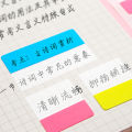 1/2/10Sets Candy Color Post-it Notes Sticky Notes Stationery Markers Paper Index Bookmarks Classification Label Paste Paper Stationery Supplies. 