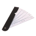 【FOOT SOFA】Pnate Fan Shape Architects Scale Ruler For Graphics Design Multi Ratio Measure Tools New. 