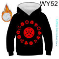 Naruto Children's Clothing Baby Boys Hoodies Men Women Clothes Kakashi Japanese Anime Boys Sasuke Costume. 