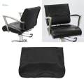 PROFESSIONAL HAIRDRESSING CHAIR BACK COVERS CLEAR BLACK 19" BARBER SHOP CHAIR PROTECTOR. 