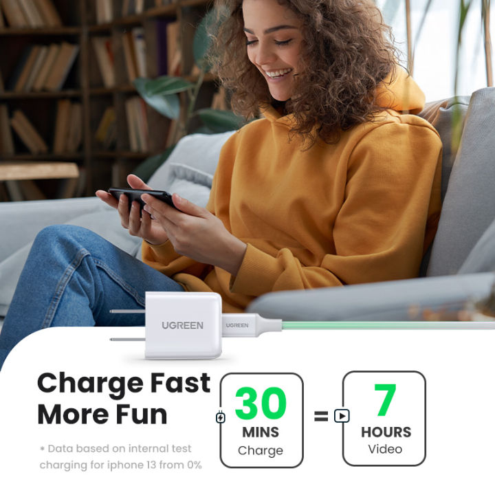 UGREEN%20Mini%20PD%2020W%20Type%20C%20Fast%20Charger%20for%20iPhone%2015%2016%2011%20pro%20max%2014%20pro%20max%20iPad%20Pro%2011%20(M1,%203rd%20Gen)%20iPhone%2013%20Pro%20Max%20iPhone%2012%20Pro%20Max%20Foldable%20Plug%20-%20Image%205
