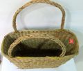 Pan kola Hand Bag Eco Friendly Handmade Natural Women Handle Bags Woven Handbag. 