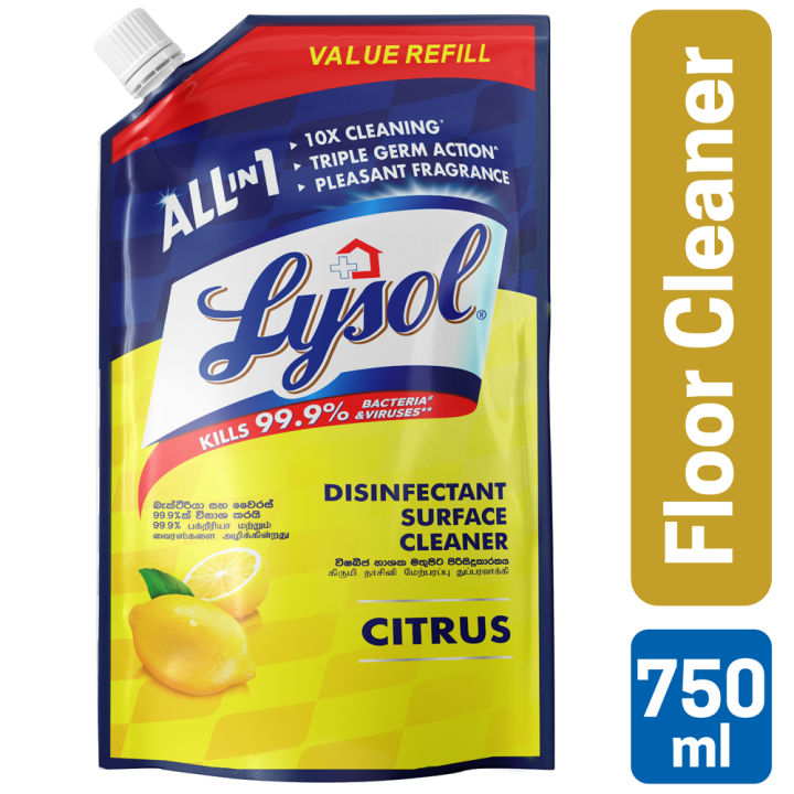 Lysol Citrus Refill pouch 750 ml