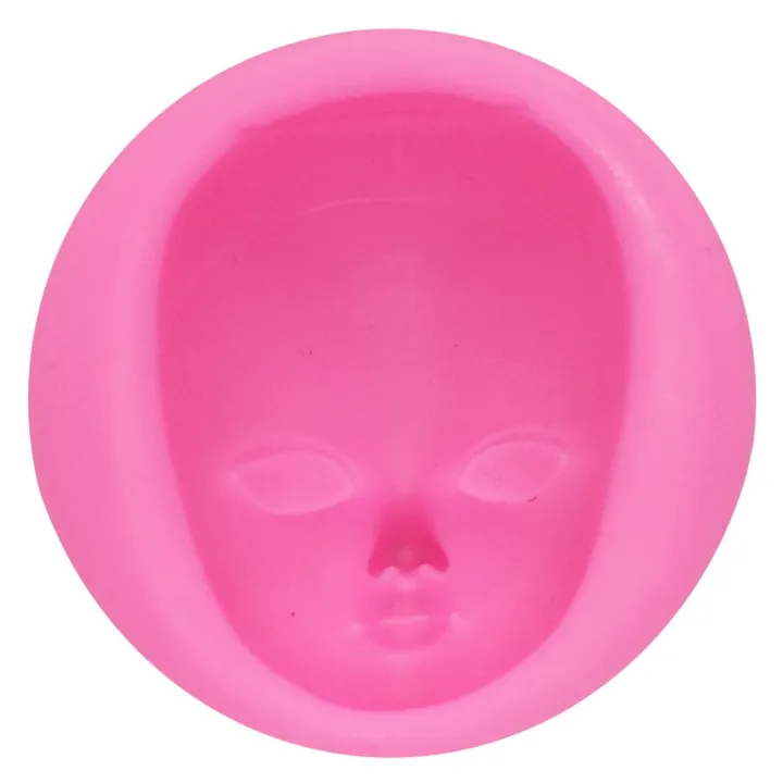 Baby Face Fondant Silicone Mold Cake Chocolate Soap DIY Baking Decorating Tool