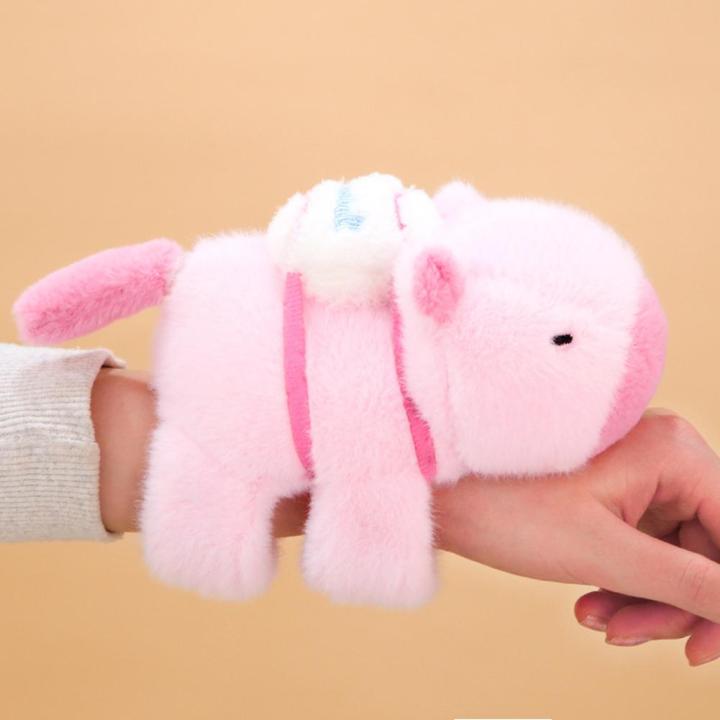KO%20Capybara%20Plush%20Wrist%20Bracelet%20For%20Kids%20Snap%20Ring%20Capybara%20Cartoon%20Cute%20Plush%20Toy%20Christmas%20Gifts%20For%20Girls%20Boys%20-%20Image%203