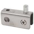 Stainless Steel Glass Door Pivot Hinge Double Head Magnetic Catch Set for 5-8Mm Glass Door. 