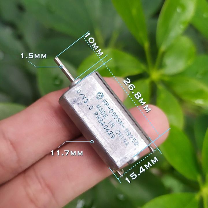 FF-050SK-09250 D/V 9.0 Micro  5V 6V 9V 10000RPM Mini 16mm Motor Mute Silent 050 Motor for Lock of Car/ AV DVD Player