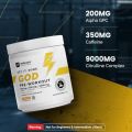Wellcore-God Mode Pre Workout Supplement Powder(285G, 15 Servings) Not For Beginners & Intermediate Lifters Valencia Orange High Stim Pre Workout With Nootropics & Creatine(FROM INDIA)NUSS. 