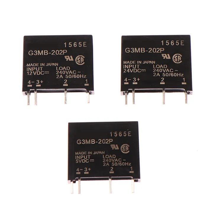 1Pc%205V%2012V%2024V%20DC-AC%20Solid%20State%20Relay%20Module%20G3MB-202P-5VDC%20PCB%20SSR%20AC%20240V%202A%20Snubber%20Circuit%20Resistor%20Relay%20Switch%20Cologo%20-%20Image%202