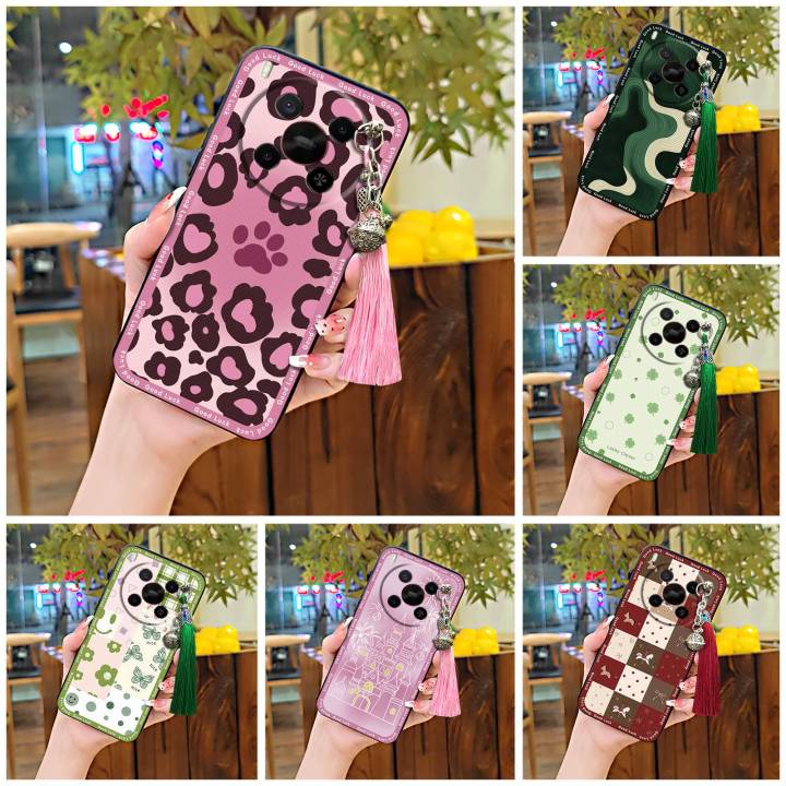 Tassel%20Bell%20Phone%20Case%20For%20ZTE%20Blade%20V70%20Max/Nubia%20V70%20Max%20Soft%20case%20Silicone%20Dirt-resistant%20Protective%20Graffiti%20Cute%20-%20Image%203
