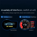 OBD2 EOBD LCD Display Multifunction LCD Display +GPS HUD Auto Computer Car Head UP Display Real-Time Speedometer for All Car. 