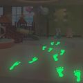 Luminous Footprint Stickers Decals Glow In The Dark Stickers Boy Girl Gift PVC Foot Floor Wall Sticker Home Decor Accessories. 