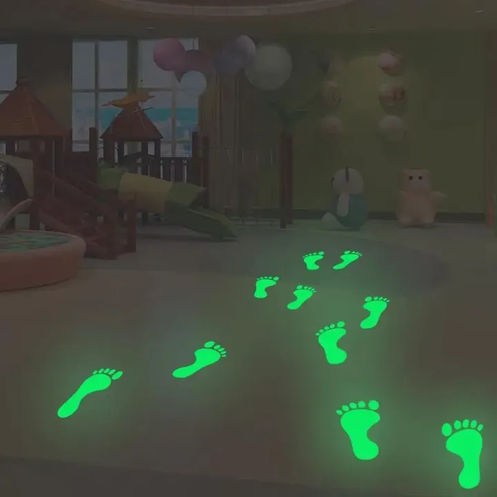 Luminous%20Footprint%20Stickers%20Decals%20Glow%20In%20The%20Dark%20Stickers%20Boy%20Girl%20Gift%20PVC%20Foot%20Floor%20Wall%20Sticker%20Home%20Decor%20Accessories%20-%20Image%203