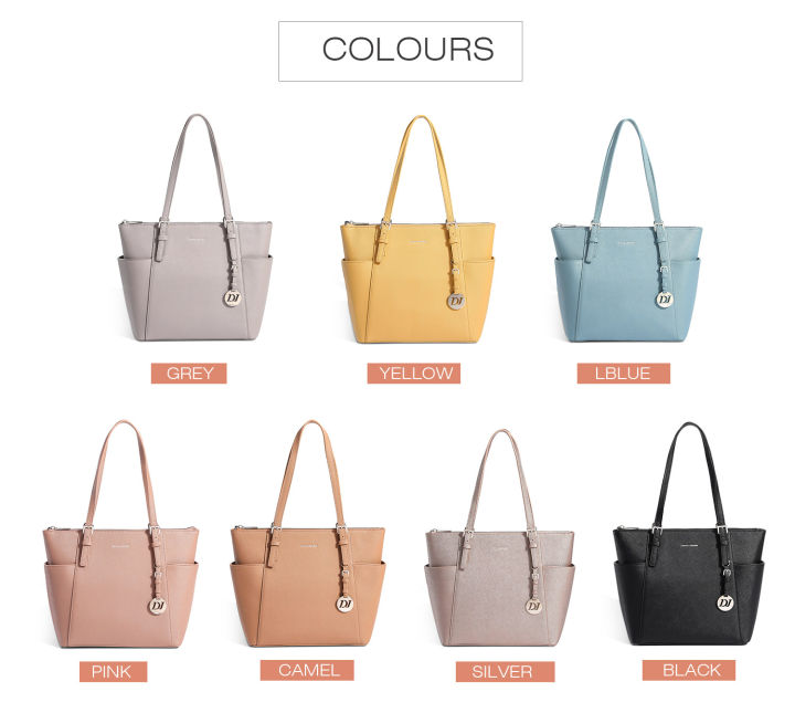 David%20Jones%20Paris%20women%20tote%20bag%20pu%20leather%20female%20handbag%20lady%20shoulder%20bag%20-%20Image%202