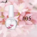 Monja 15Ml Nail Dry Flower Natural Fragrance Treatment Nutrient Oil Dead Skin Remove Finger Cuticle Soften Manicure Care Tools. 