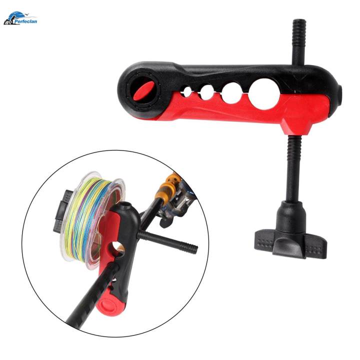 Fishing Reel Line Spooling Station System Portable for Park Picnic Camping