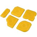 Caulk Tools Applying Grout Scraper Tool 5× Divisible Plastic Scraper Rubber Sheet Sealing Sewing Tool Silicone Device. 