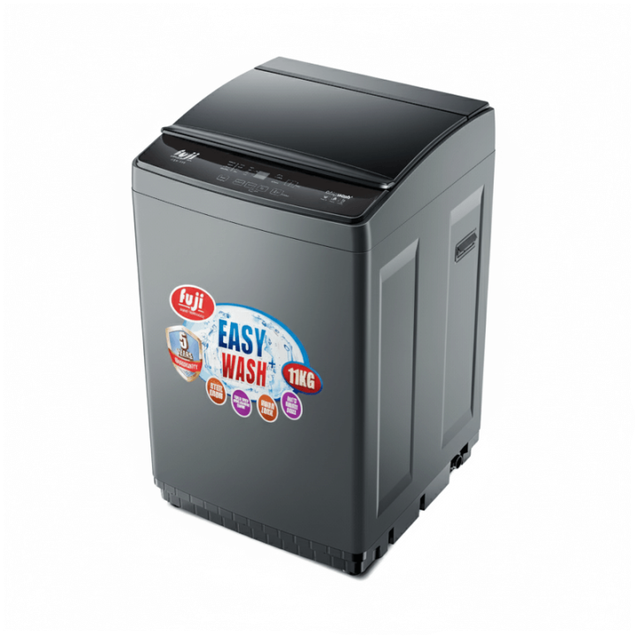 Fuji Top Loading 11Kg Washing Machine - FJ11-1211 (5 Years Agent Warranty)