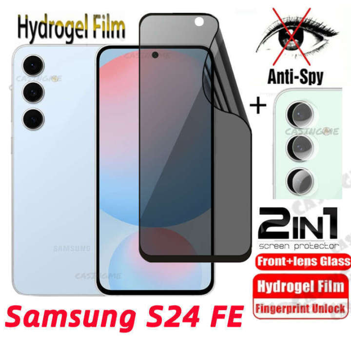 2024%20Soft%20Hydrogel%20Anti-Spy%20Full%20Cover%20Screen%20Protector%20Anti%20Peek%20Privacy%20For%20Samsung%20Galaxy%20S24FE%20S24%20S%2024%20FE%20Plus%20Rear%20Camera%20Protective%20Film%20-%20Image%209