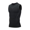 Summer Men Shapewear Ionic Shaping Vest Sleeveless Shirt Tight Compression Shirts Tank Top Body Shaper Breathable Ice Silk Vest. 