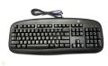 Logitech Keyboard PS/2 Deluxe Computer Keyboard (Black).. 