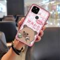 Anti-dust Shockproof Phone Case For Google Pixel 4A 5G Couple TPU Full wrap Soft case Protective Fashion Design Cartoon. 