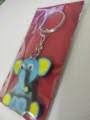 Beautiful Handmade Paper Quilling Cute Elephant Key Tags. 